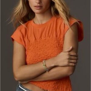 Maeve Muscle Smocked Top